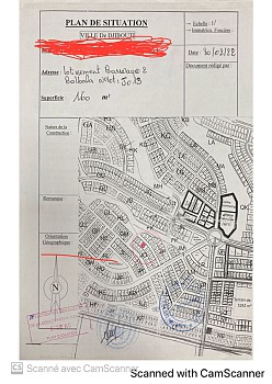 Parcelle 160M2 Barwaqo 2 Phase 2