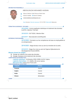 Demande emploi à Djibouti