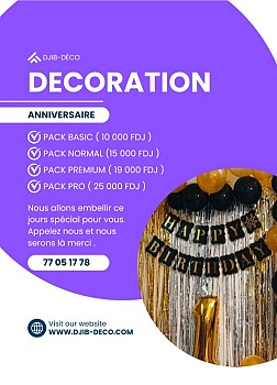 Décoration d\'anniversaire - Embellissez votre journée spéciale!