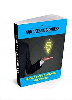 Livre PDF 500 idées de business pour entreprendre