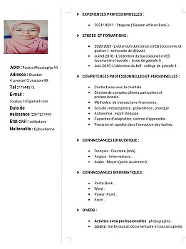 Recherche d'emploi pour Domaine Administratif