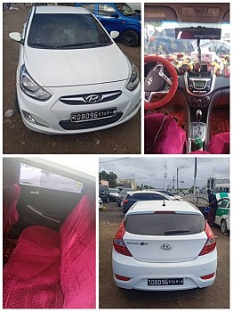Voiture Hyundai Accent.