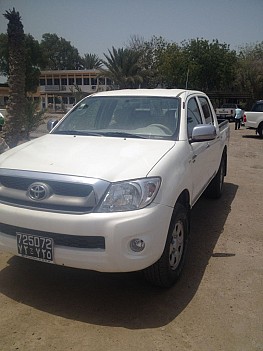Location d'un Pick up Hilux
