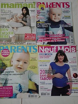 Magazine pour maman envers les enfants