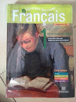 manuel FRANCAIS STMG Lycée Français 2017-2018