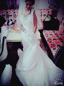 Robe de mariage blanc