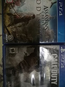 Assassins creed odyssey & call of duty WII