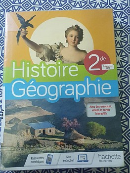 Livre histoire Geographie