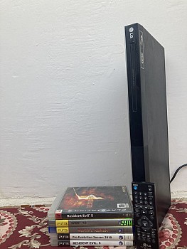 5 CD de jeux ps3 + DVD LG