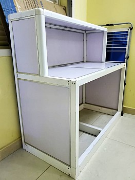 Comptoir de réception en aluminium à prix abordable