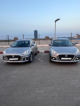 Location Suzuki Dzire 2023, boîte automatique, très économique (toute neuve)