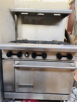 Cuisinière américaine Ranger - Bon état, 6 têtes