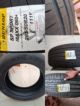 Pneus Dunlop 265/50R20 pour SUV et 4x4 - Qualité Premium à Prix Attractif