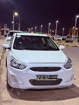 Hyundai Accent 2018, diesel, climatisée, avec écran Android à louer