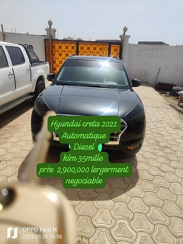 Hyundai Creta 2021, diesel, automatique, état impeccable