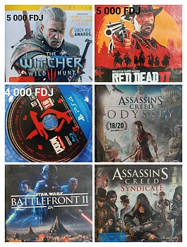 Jeux PS4 en excellent état à prix abordable
