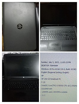 Laptop HP 15.6 POUCE 500 GB RAM 8 core i3