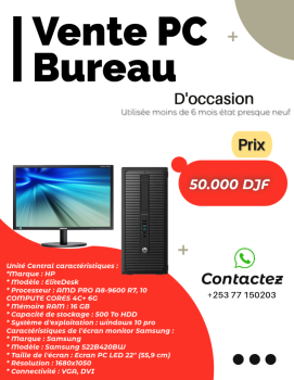PC Bureau occasion en bon état