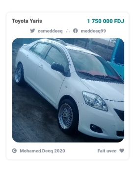 Voiture Toyota Yaris II génération