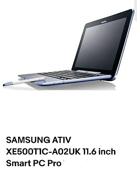 Samsung Series 5 XE500T1C 11.6" 64GB 2GB