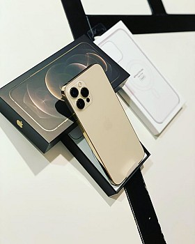 iPhone 12 Pro Gold 128 Go, 6 mois d\'utilisation, excellent état