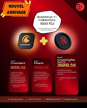 Crunchyflix = Netflix + Crunchyroll