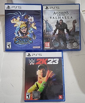 Lot de jeux PlayStation 5 en excellent état