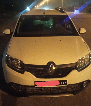 Voiture Renault Sandero.