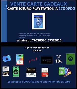 Cartes Cadeaux pour jeux en ligne - Innova Digital Store