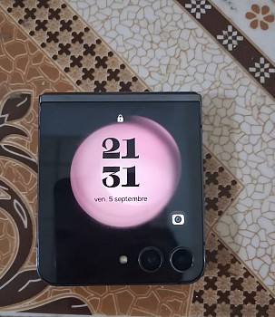 Samsung Z Flip 5 Graphite 256 Go, écran pliable 6,7 - excellent état