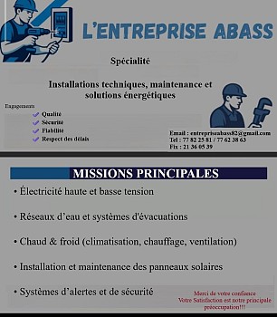 Travaux électriques BT/HT et installations courant faible