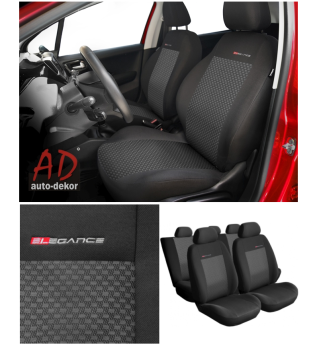 Élégance de couverture de voiture de haute qualité avec airbag
