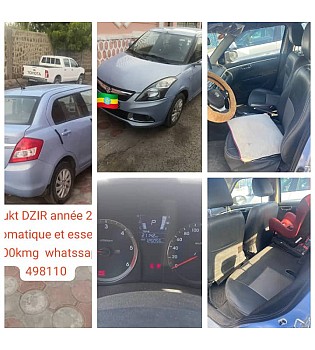 Suzuki Swift Dzire 2017, automatique, climatisation, Bluetooth, bon état