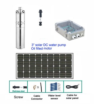 Moto pompe solaire