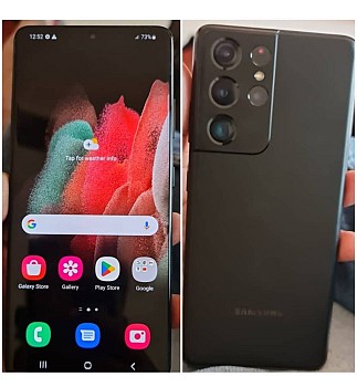 Samsung S21 Ultra 2 SIM 12 Go RAM 256 Go + boîte et câble
