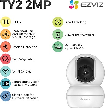 Camera de Surveillance EZVIZ TY2