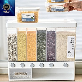 Distributeur automatique de céréales et grains pour 10kg avec 6 niveaux d\'humidité