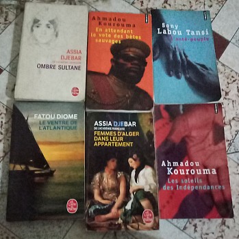 Livres littérature africaine