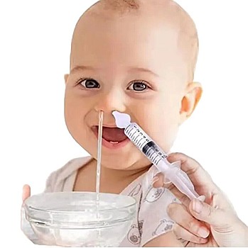 Seringue Nasale Bébé pour Rhume et Débouchage de Nez