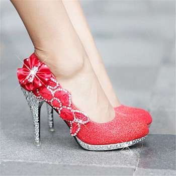 Escarpin a talon rouge