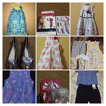 Les habits des enfants et accessoires