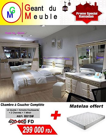 Chambre à coucher complète