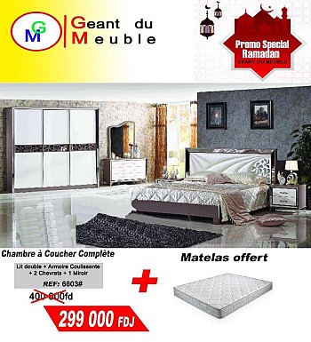 Chambre à coucher complète