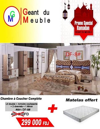Chambre à coucher complète
