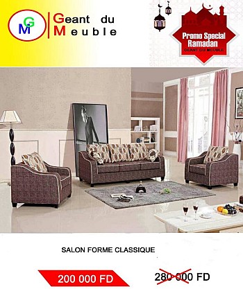 Salon forme classique