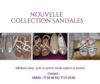 Nouvelle collection sandales