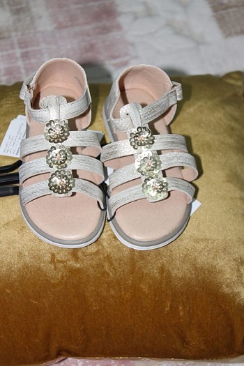 Sandales fille paillettes