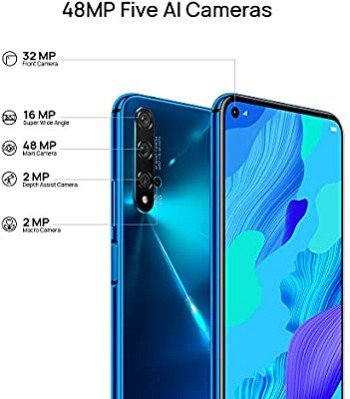 HUAWEI NOVA 5T Dual SIM - 128 GB, 8 GB RAM