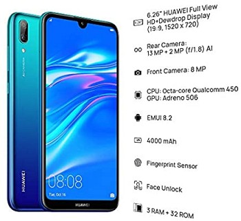Huawei Y7 Prime Dual SIM 32GB 3GB RAM