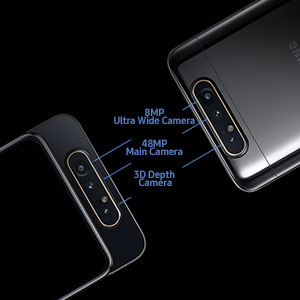 Samsung A80 128 GB et RAM 8
